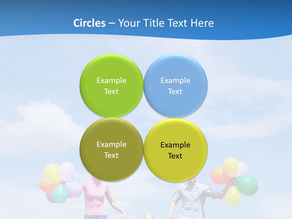 Mother People Three PowerPoint Template