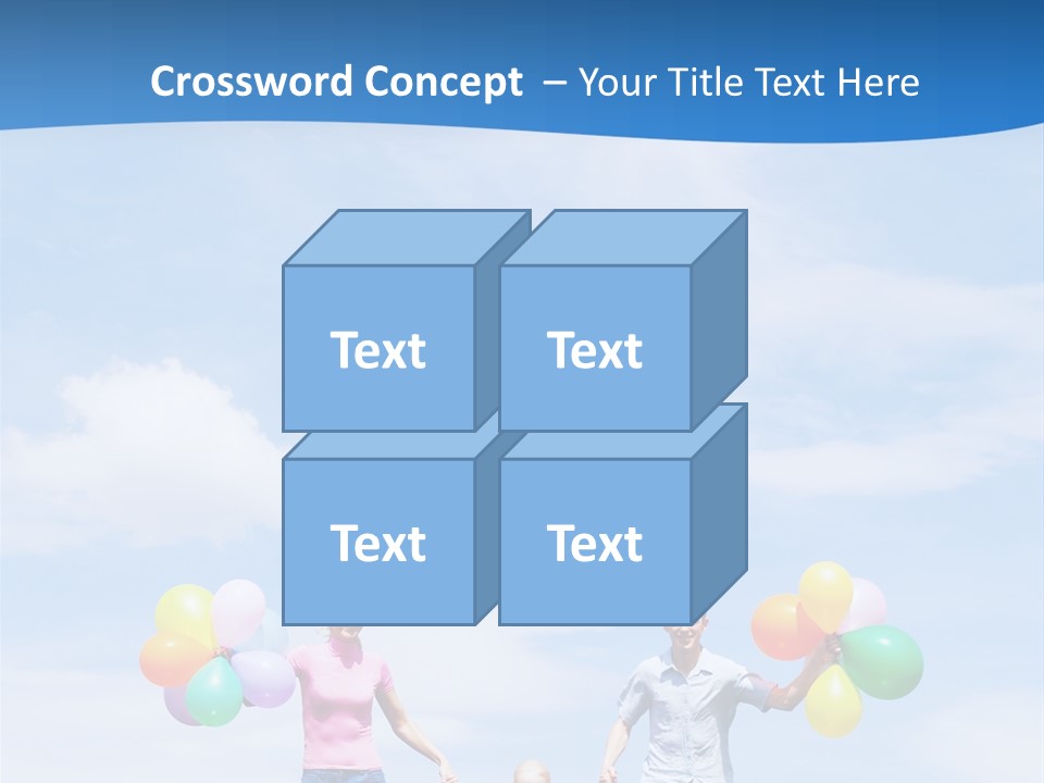 Mother People Three PowerPoint Template
