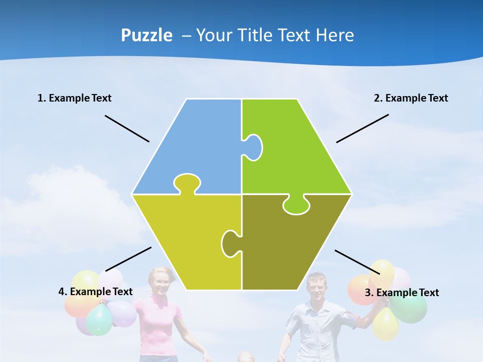 Mother People Three PowerPoint Template