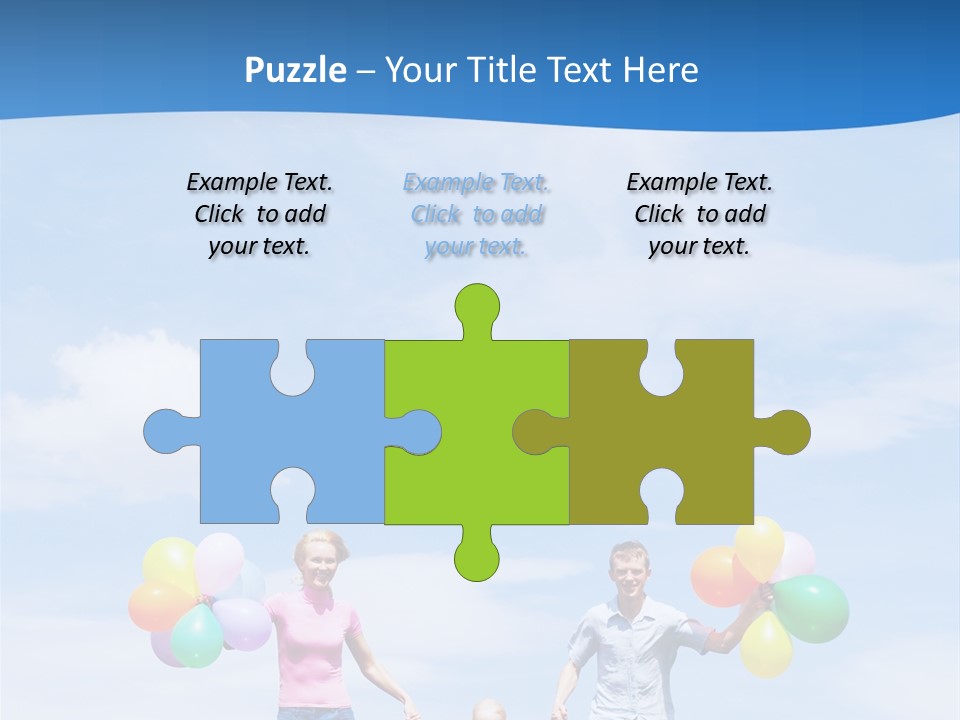 Mother People Three PowerPoint Template