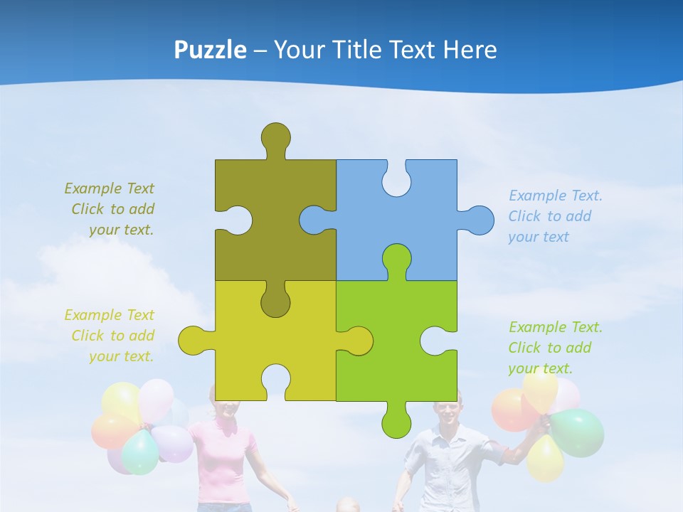 Mother People Three PowerPoint Template