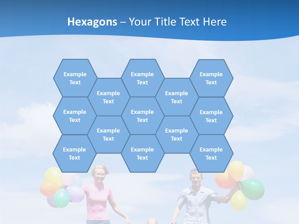 Mother People Three PowerPoint Template