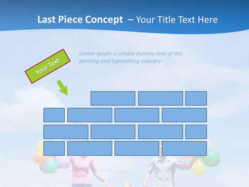 Mother People Three PowerPoint Template