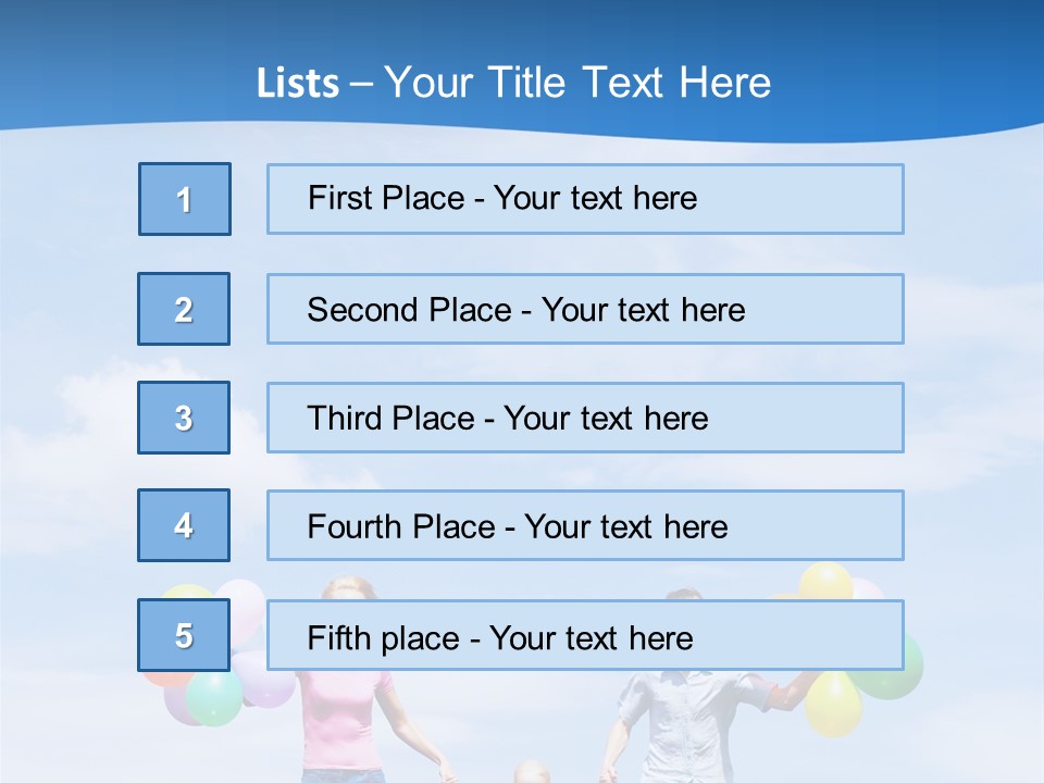 Mother People Three PowerPoint Template