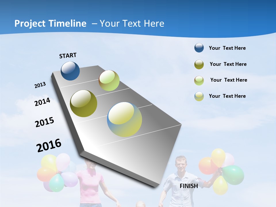 Mother People Three PowerPoint Template