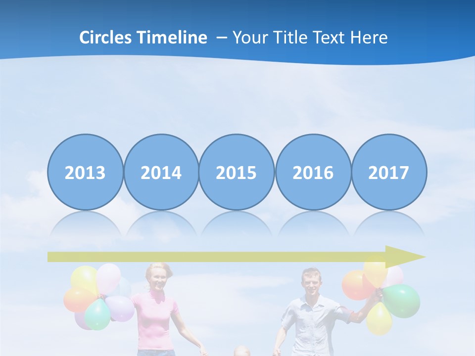 Mother People Three PowerPoint Template