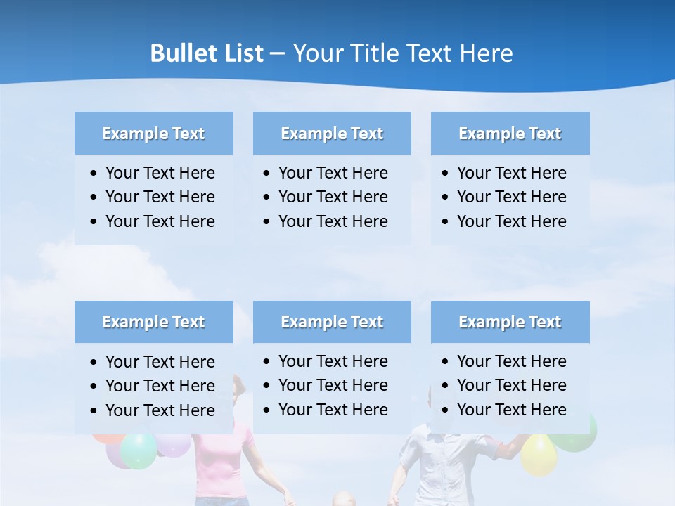 Mother People Three PowerPoint Template