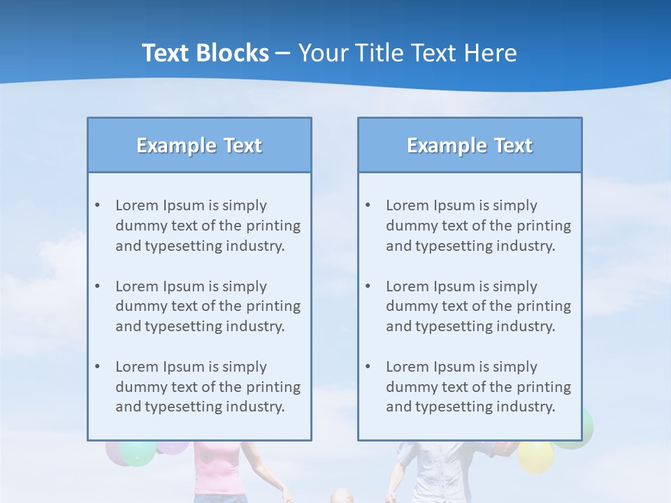 Mother People Three PowerPoint Template