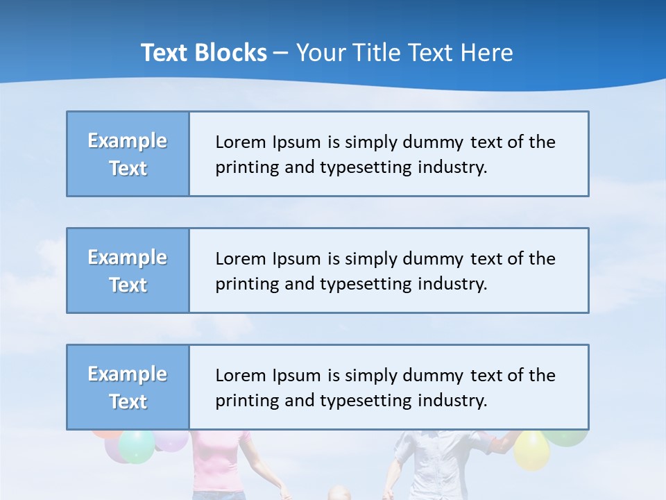 Mother People Three PowerPoint Template