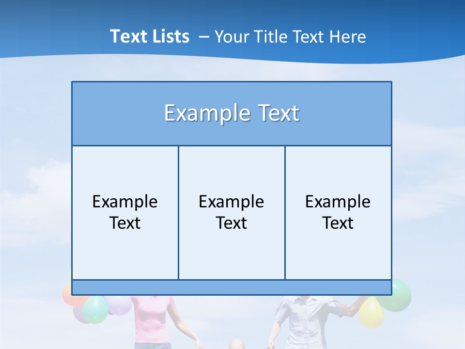 Mother People Three PowerPoint Template
