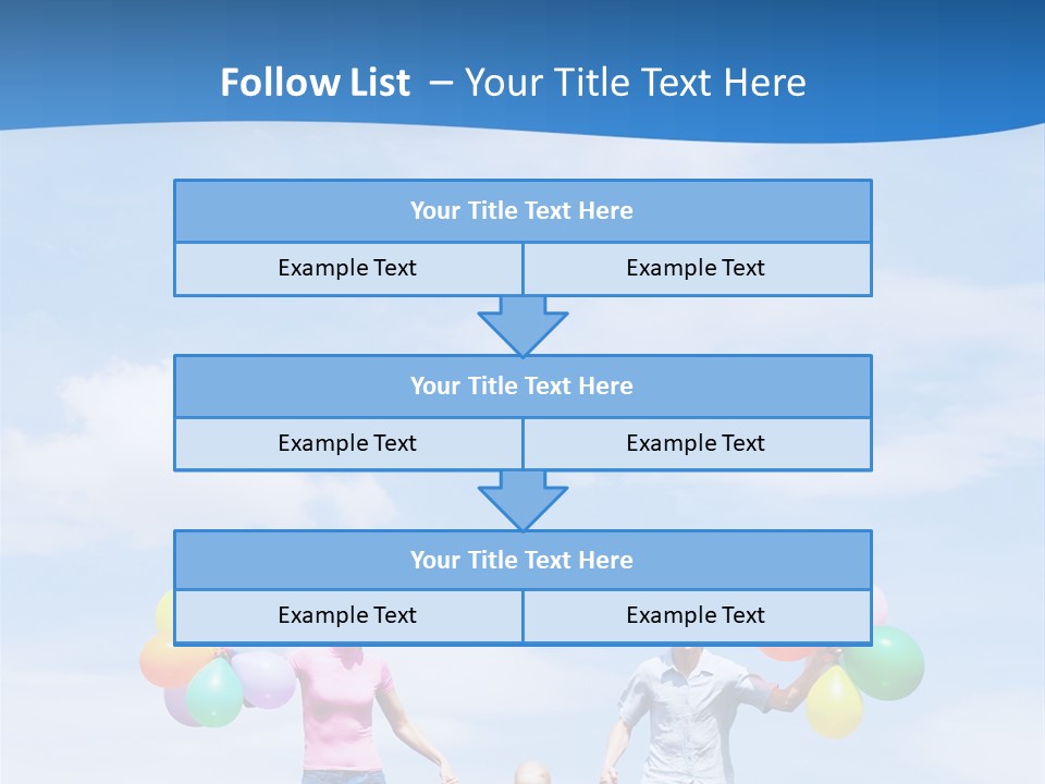 Mother People Three PowerPoint Template