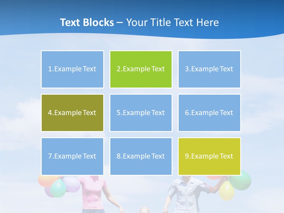 Mother People Three PowerPoint Template