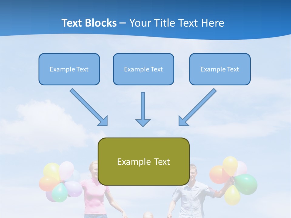 Mother People Three PowerPoint Template