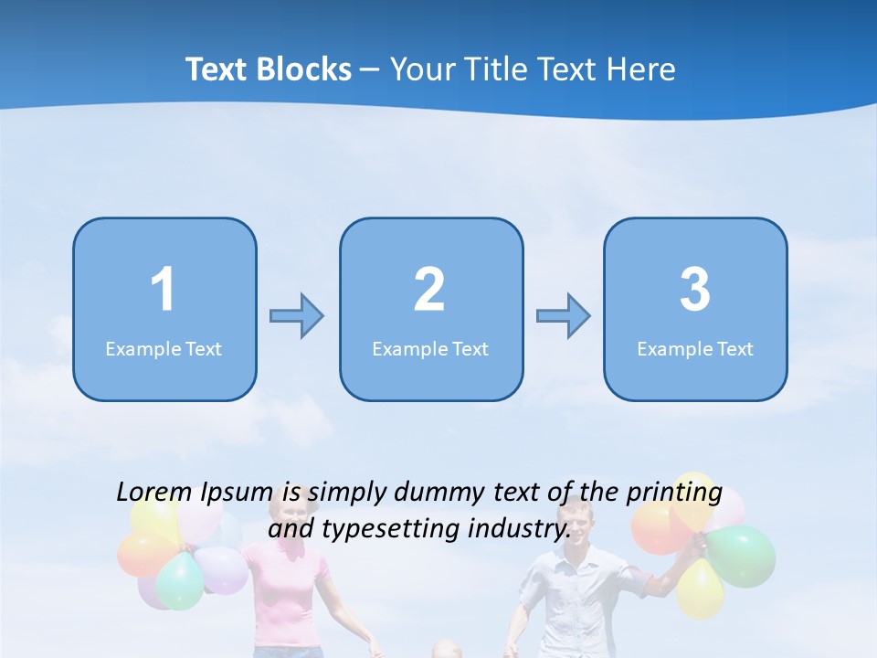 Mother People Three PowerPoint Template