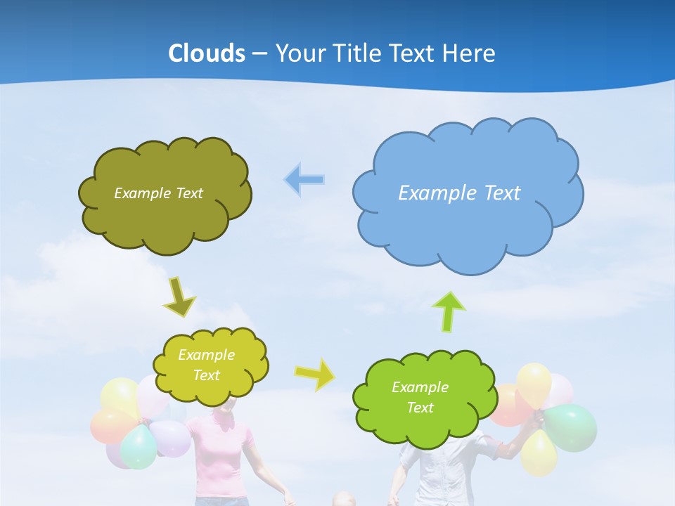 Mother People Three PowerPoint Template