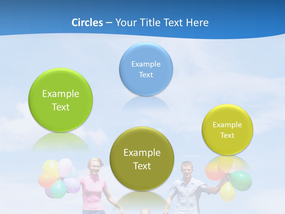 Mother People Three PowerPoint Template