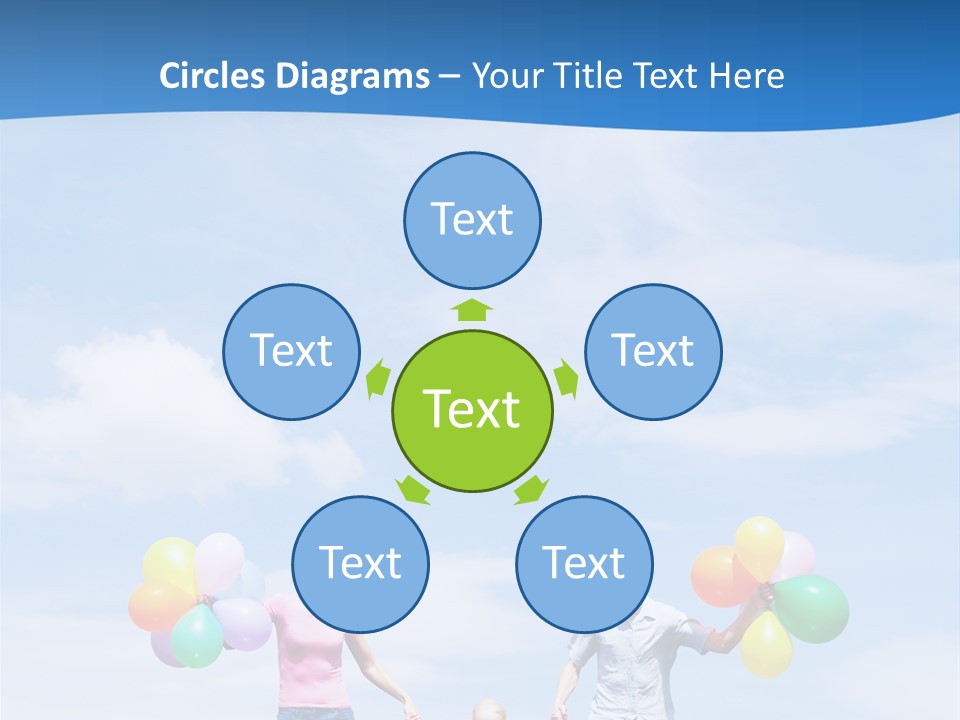 Mother People Three PowerPoint Template