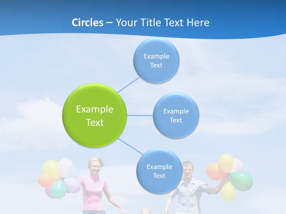 Mother People Three PowerPoint Template