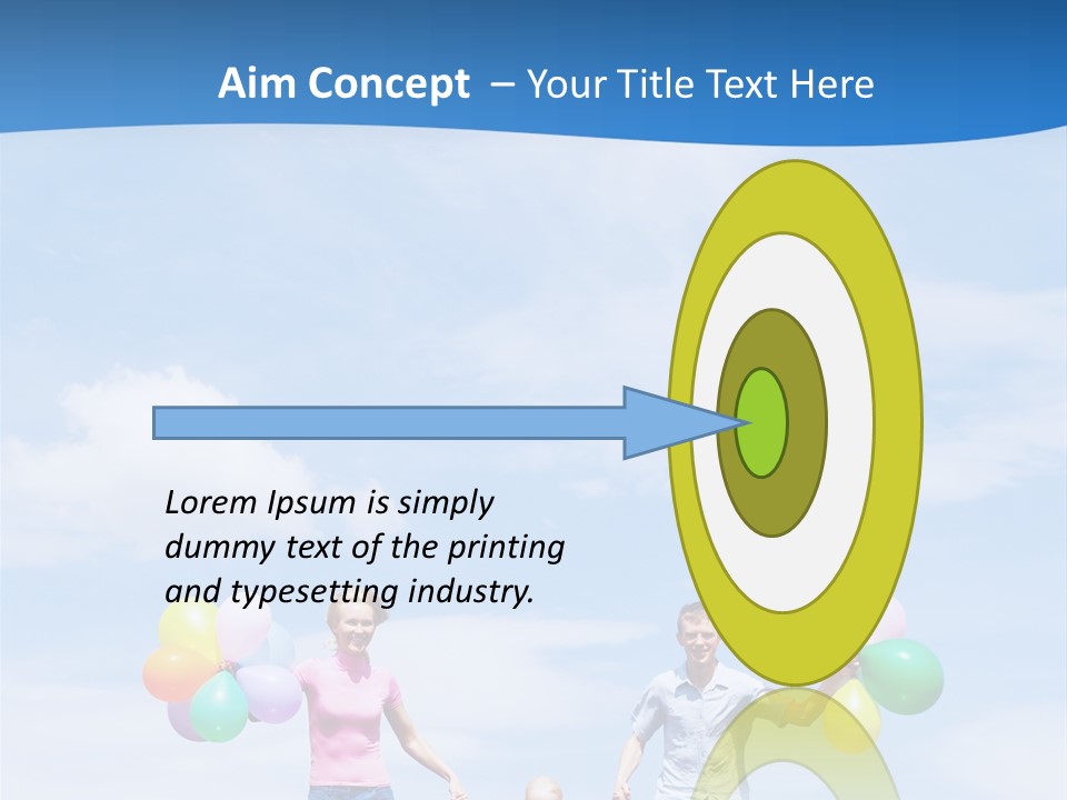 Mother People Three PowerPoint Template