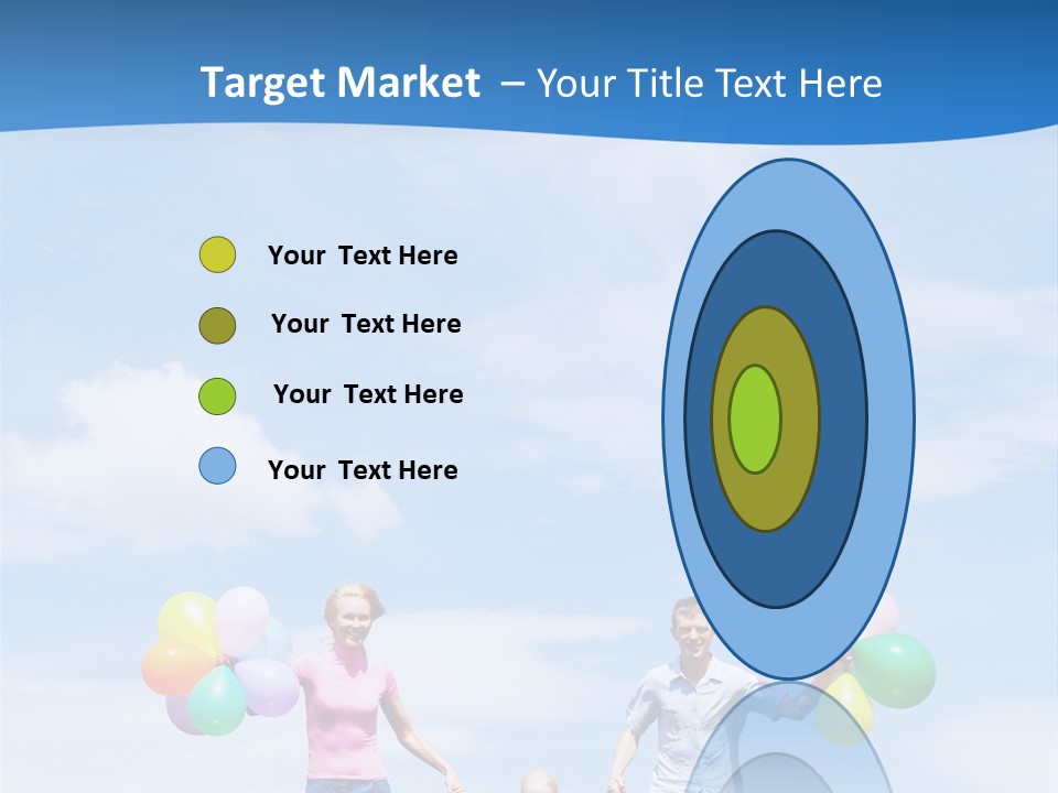 Mother People Three PowerPoint Template