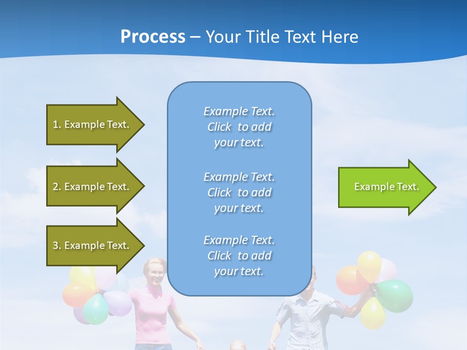 Mother People Three PowerPoint Template