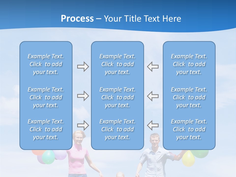 Mother People Three PowerPoint Template