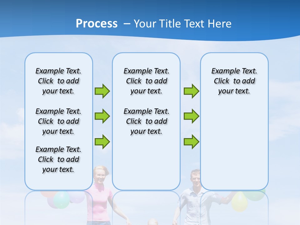 Mother People Three PowerPoint Template