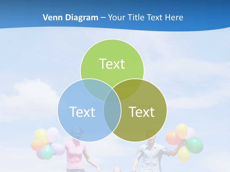 Mother People Three PowerPoint Template