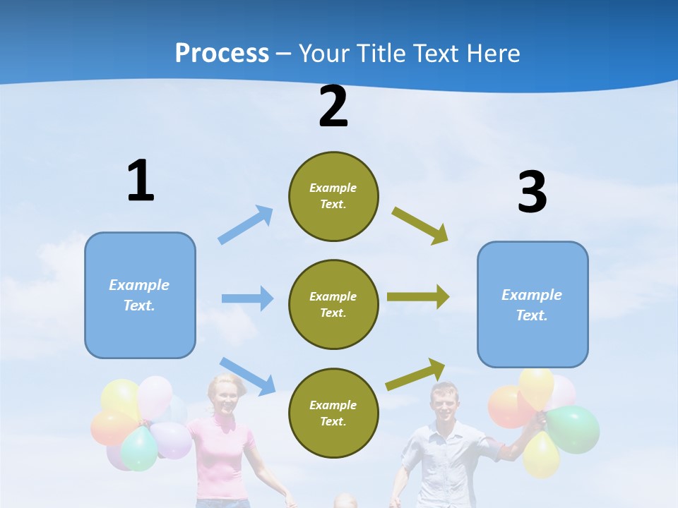 Mother People Three PowerPoint Template