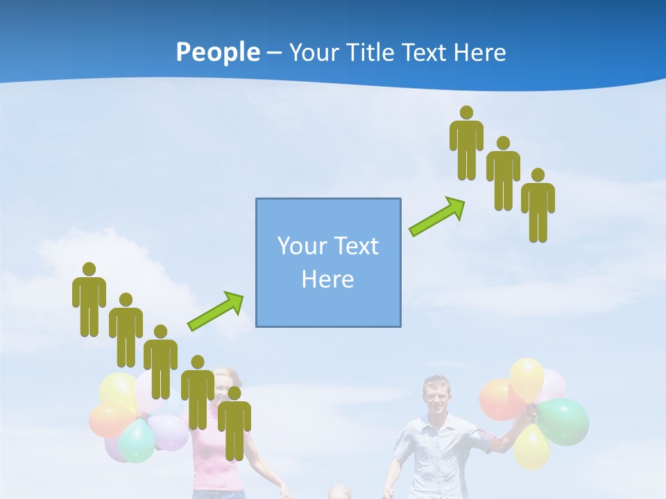 Mother People Three PowerPoint Template