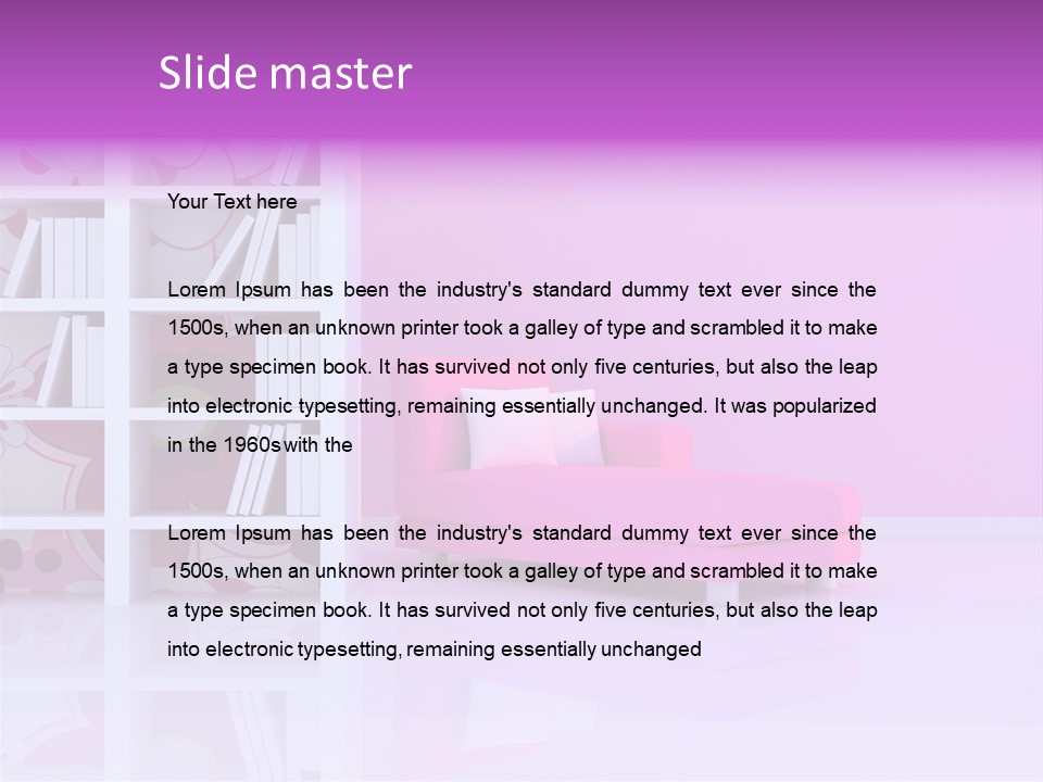 Justin Bieber Wallsticker PowerPoint Template