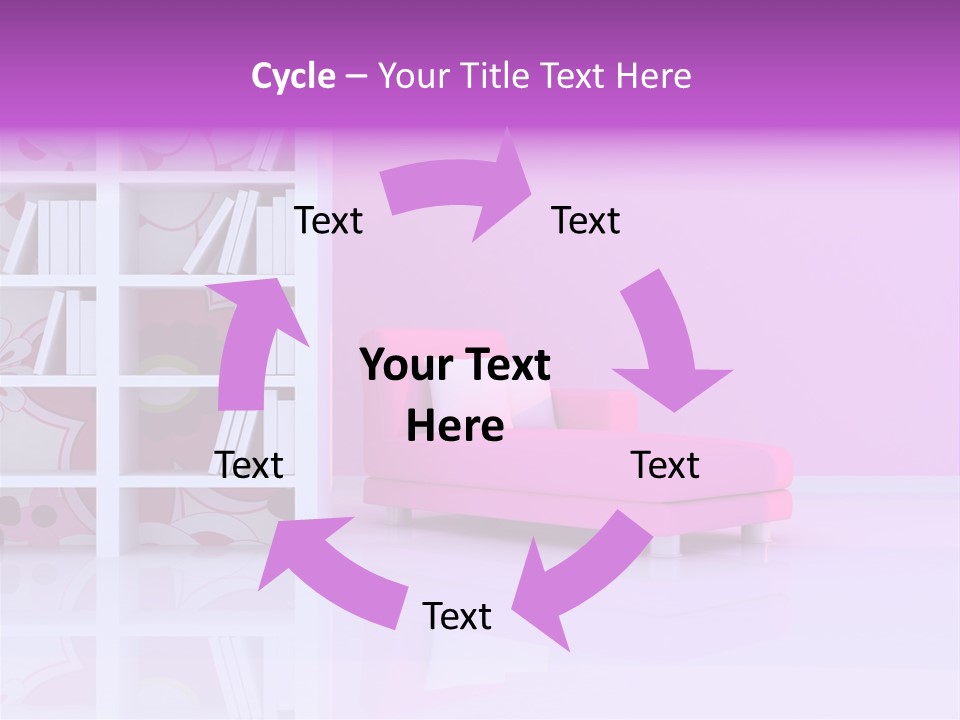 Justin Bieber Wallsticker PowerPoint Template