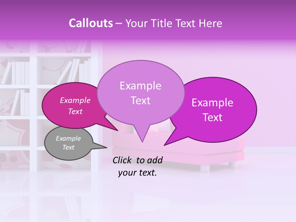 Justin Bieber Wallsticker PowerPoint Template