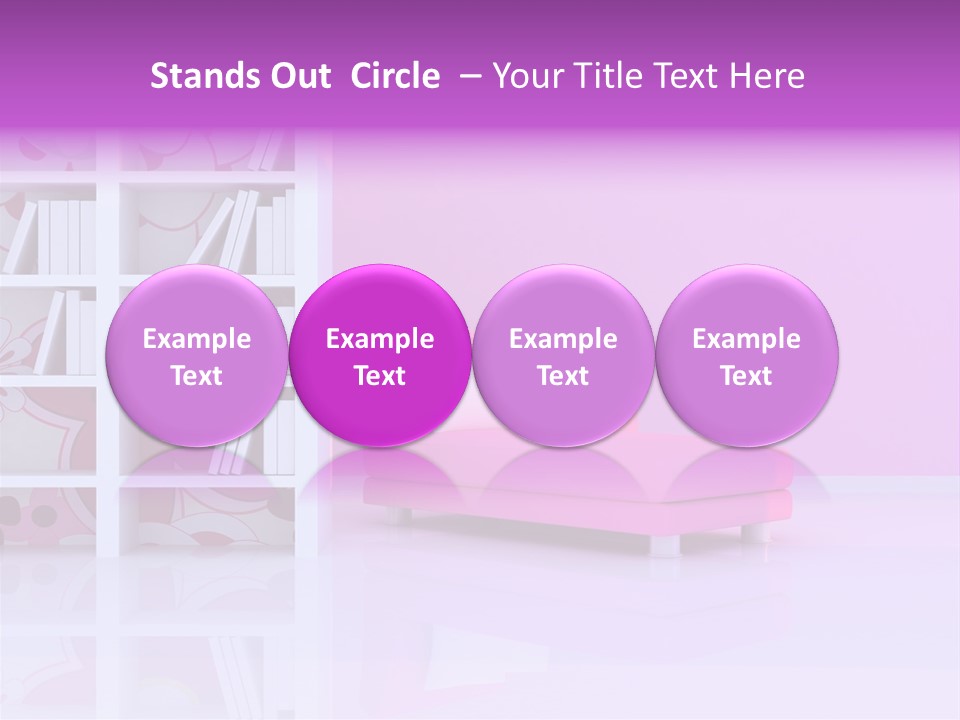 Justin Bieber Wallsticker PowerPoint Template