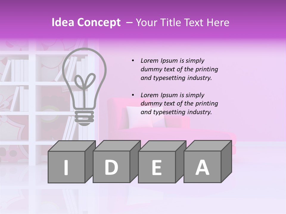 Justin Bieber Wallsticker PowerPoint Template