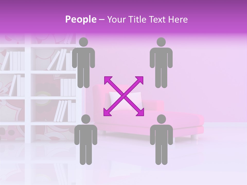 Justin Bieber Wallsticker PowerPoint Template