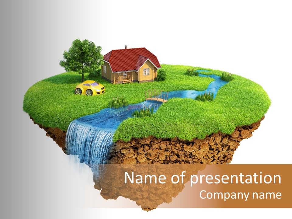 Idyllic Home Nature PowerPoint Template