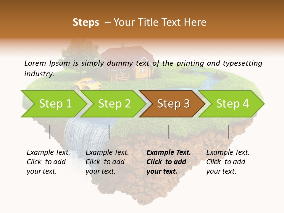 Idyllic Home Nature PowerPoint Template