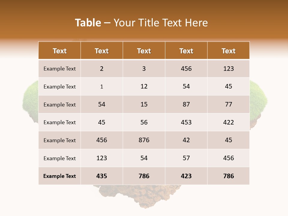 Idyllic Home Nature PowerPoint Template