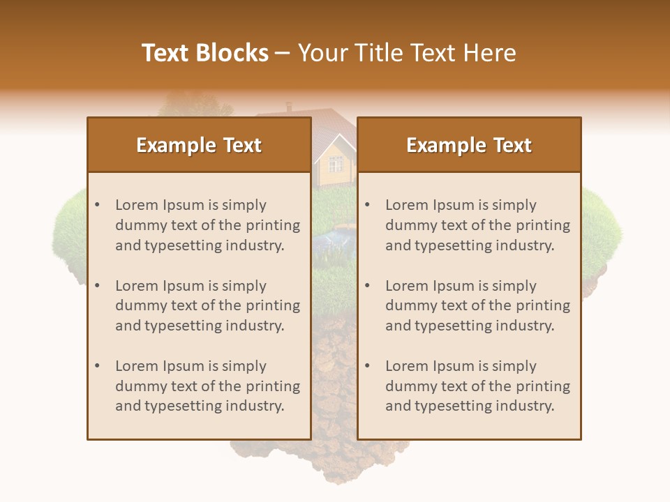 Idyllic Home Nature PowerPoint Template
