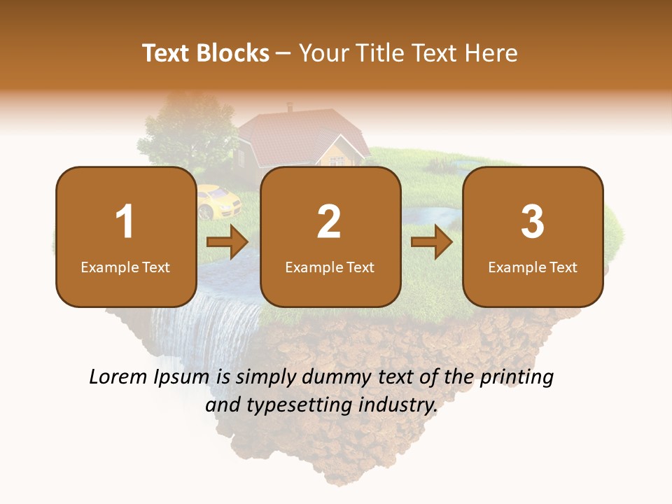 Idyllic Home Nature PowerPoint Template