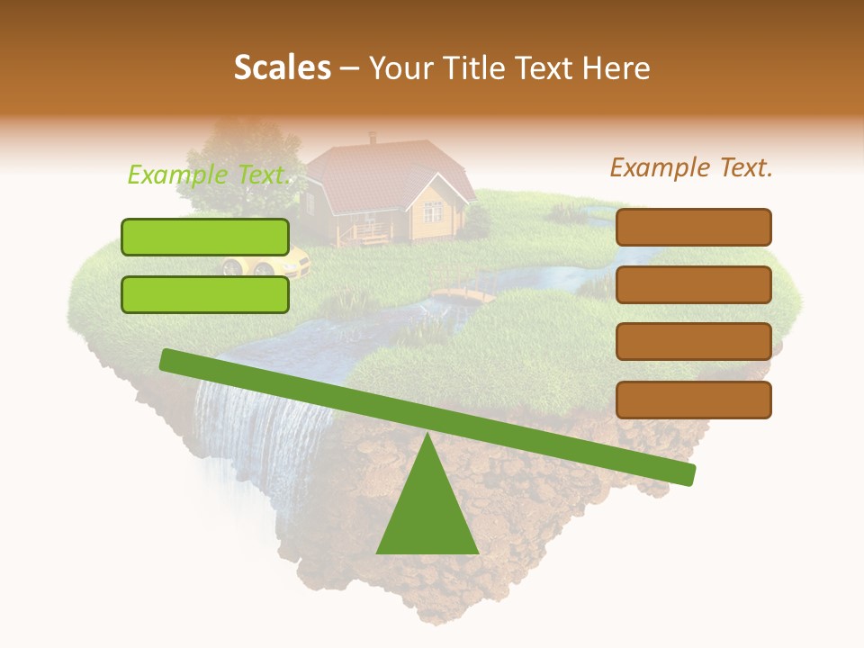 Idyllic Home Nature PowerPoint Template