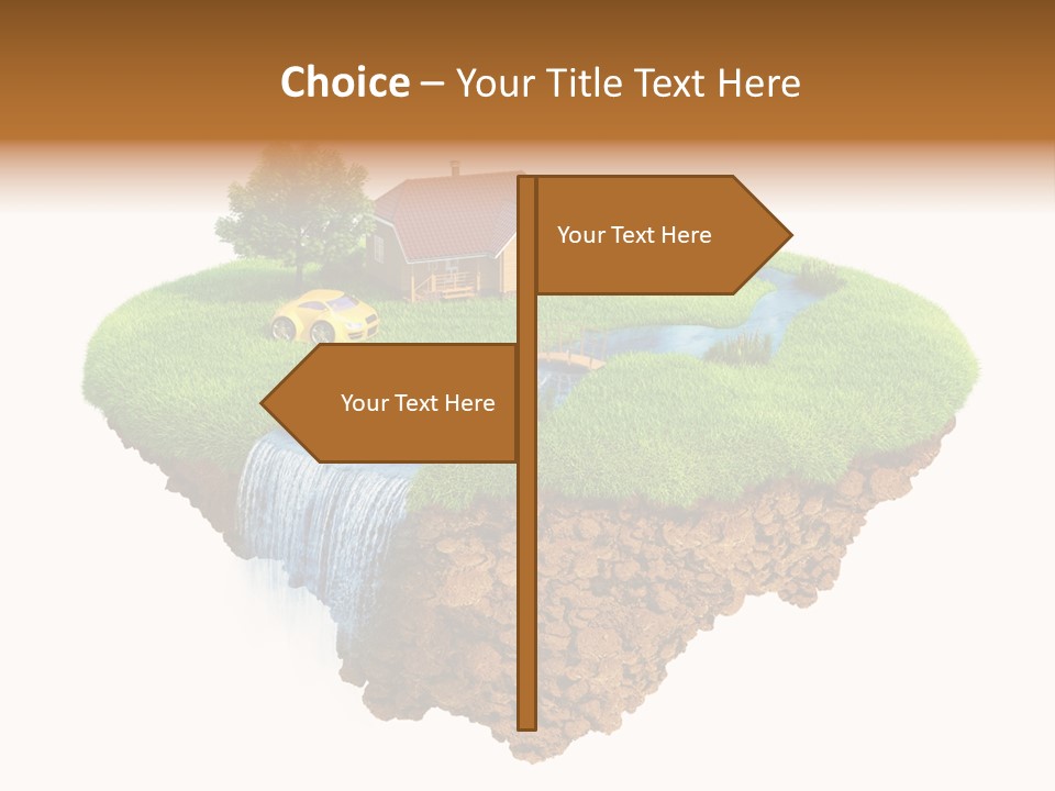 Idyllic Home Nature PowerPoint Template