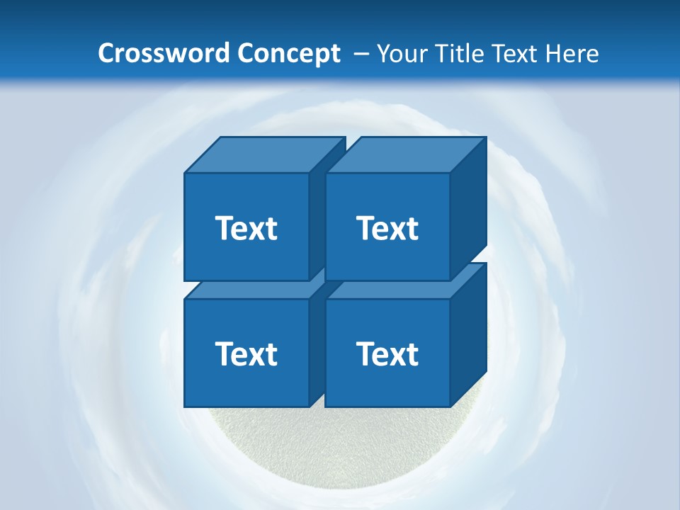 Cute Greenery Earth PowerPoint Template