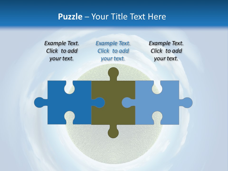 Cute Greenery Earth PowerPoint Template