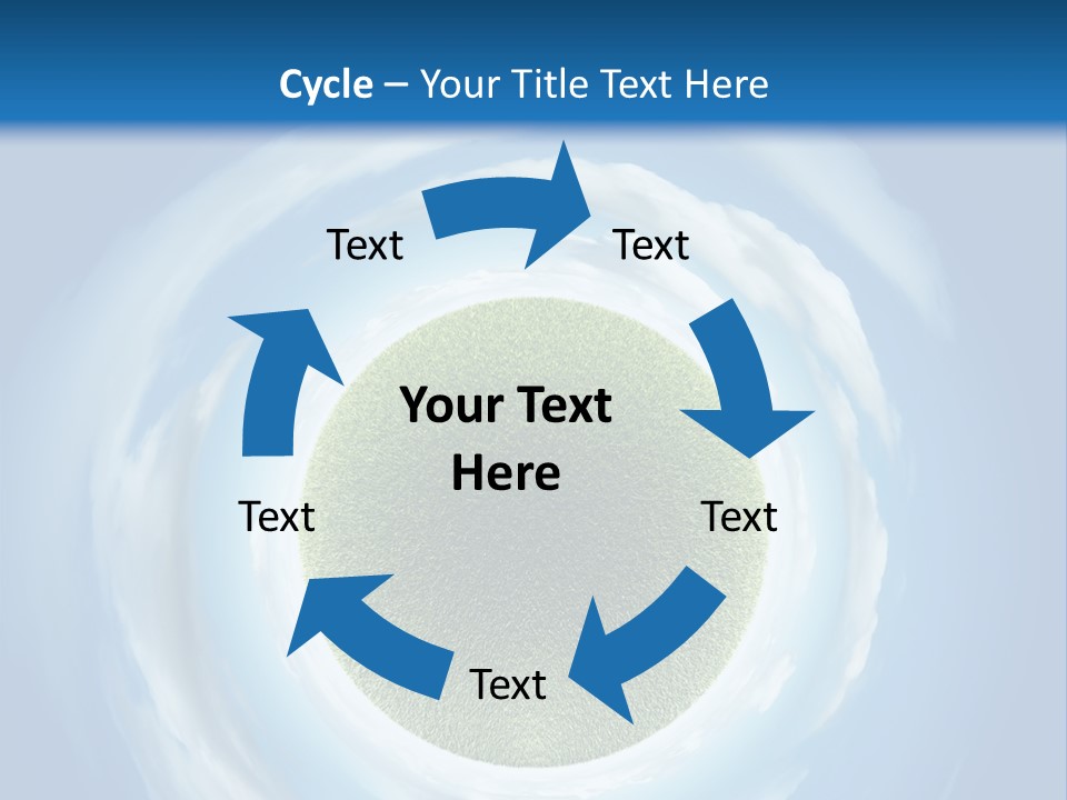 Cute Greenery Earth PowerPoint Template