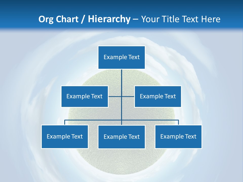 Cute Greenery Earth PowerPoint Template