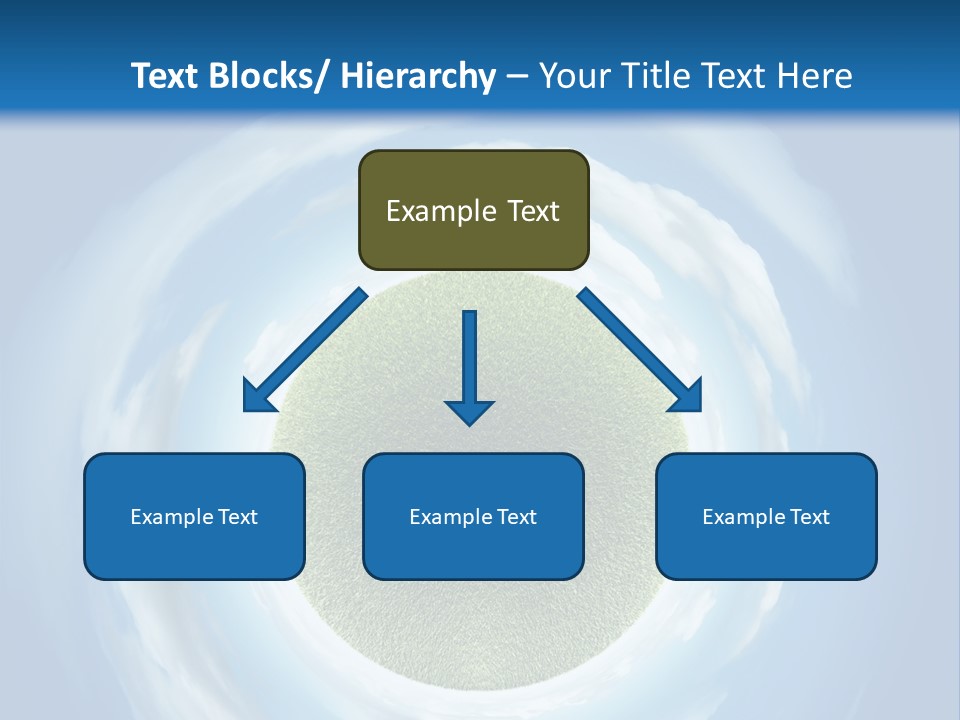 Cute Greenery Earth PowerPoint Template