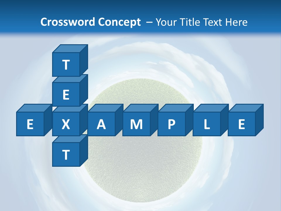 Cute Greenery Earth PowerPoint Template