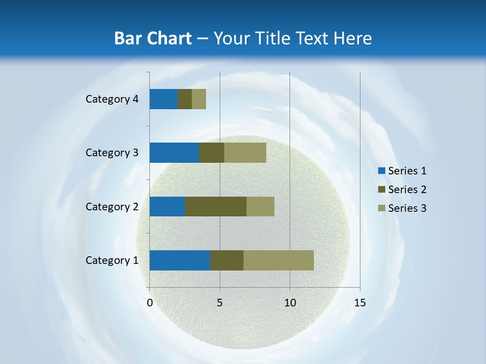 Cute Greenery Earth PowerPoint Template